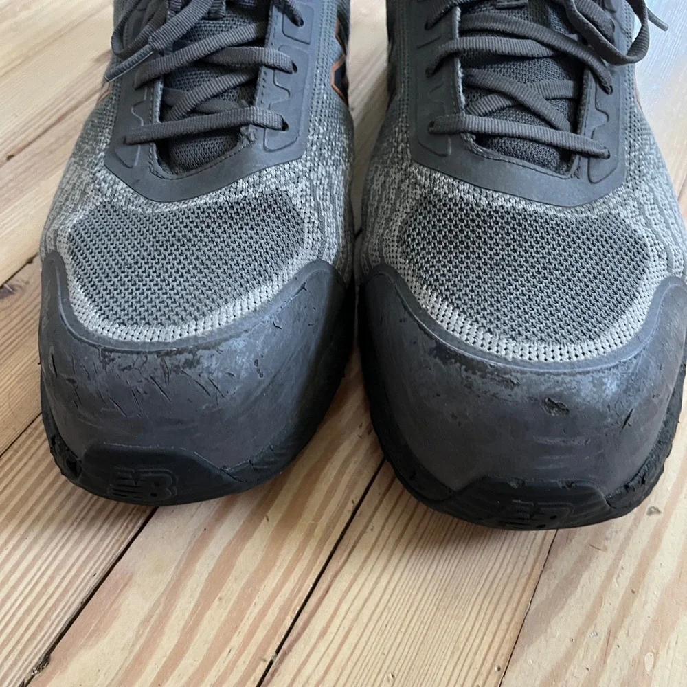 New Balance Speedware‎ Mens Size 14 Gray Black Composite Toe Safety Work Shoes